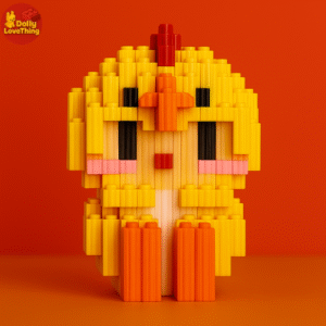 Mô Hình LEGO Gà 12 Con Giáp Mini 3D | DollyLoveThing