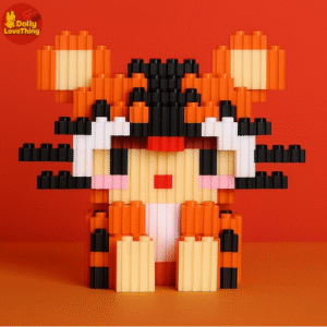 Mô Hình LEGO Hổ 12 Con Giáp Mini 3D | DollyLoveThing
