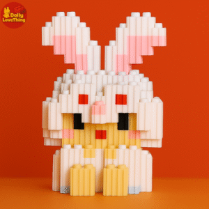 Mô Hình LEGO Mèo 12 Con Giáp Mini 3D | DollyLoveThing